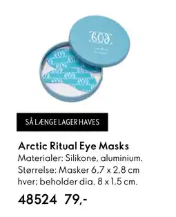 Oriflame Arctic Ritual Eye Masks tilbud
