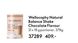 Oriflame Wellosophy Natural Balance Shake Chocolate Flavour tilbud