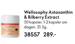 Oriflame Wellosophy Astaxanthin & Bilberry Extract tilbud