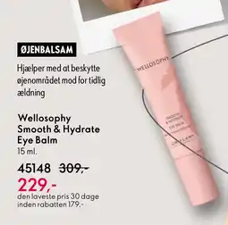 Oriflame Wellosophy Smooth & Hydrate Eye Balm tilbud
