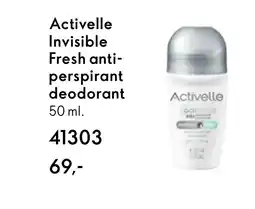 Oriflame Activelle Invisible Fresh anti- perspirant deodorant tilbud