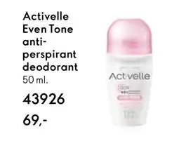 Oriflame Activelle Even Tone anti- perspirant deodorant tilbud