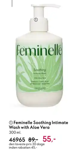 Oriflame Feminelle Soothing Intimate Wash with Aloe Vera tilbud