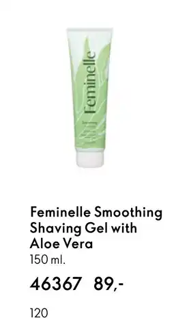 Oriflame Feminelle Smoothing Shaving Gel with Aloe Vera tilbud