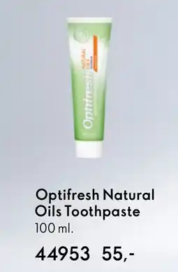 Oriflame Optifresh Natural Oils Toothpaste tilbud