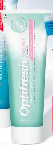 Oriflame Optifresh Sensitive Toothpaste tilbud