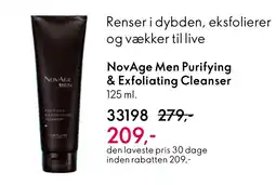 Oriflame NovAge Men Purifying & Exfoliating Cleanser tilbud