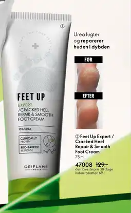 Oriflame Feet Up Expert/ Cracked Heel Repair & Smooth Foot Cream tilbud