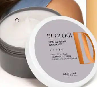 Oriflame DUOLOGI Intense Repair Hair Mask tilbud