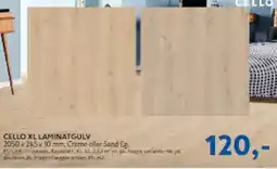 Davidsen Cello XL laminatgulv tilbud