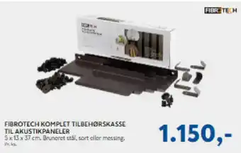 Davidsen Fibrotech komplet tilbehørskasse til akustikpaneler tilbud