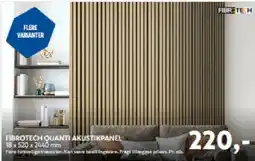 Davidsen Fibrotech quanti akustikpanel tilbud