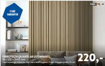 Davidsen Fibrotech quanti akustikpanel tilbud