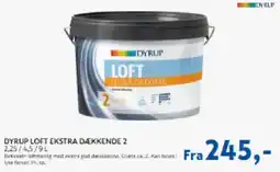 Davidsen Dyrup Loft ekstra dækkende tilbud