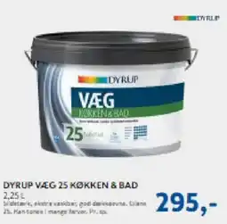 Davidsen Dyrup Væg 25 køkken & bad tilbud