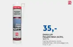 Davidsen Dana Lim malerfinish acryl tilbud