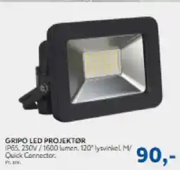 Davidsen Gripo Led projektør tilbud