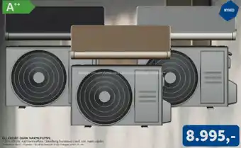 Davidsen ELL Front dark varmepumpe tilbud