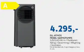 Davidsen ELL Atmos mobil varmepumpe tilbud