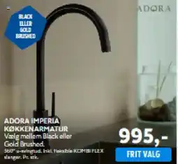 Davidsen Adora Imperia køkkenarmatur tilbud