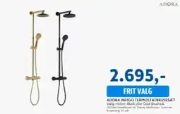 Davidsen Adora Infigo termostatbrusesæt tilbud