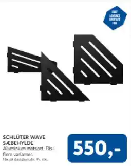 Davidsen Schlüter Wave sæbehylde tilbud