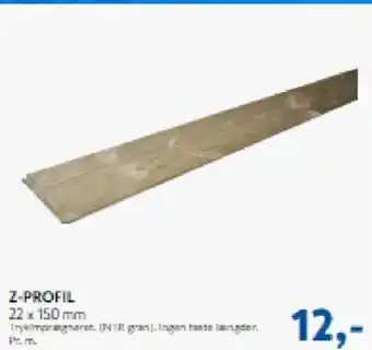 Davidsen Z-Profil tilbud