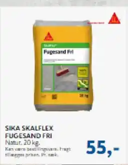 Davidsen Sika Skalflex fugesand fri tilbud