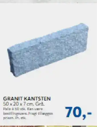 Davidsen Granit Kantsten tilbud