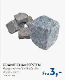Davidsen Granit Chaussésten tilbud