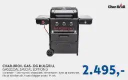 Davidsen Char-Broil Gas-og kulgrill Gas2coal Special Edition 3 tilbud