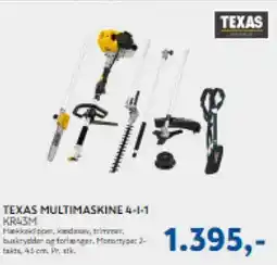 Davidsen Texas Multimaskine 4-i-1 tilbud