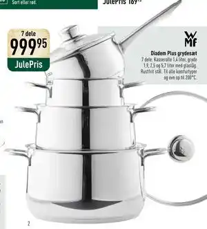 Diadem Plus grydesæt, DKK 999.95