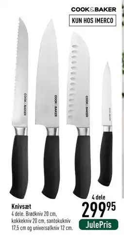 Imerco Knivsæt, DKK 299.95 tilbud