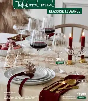 Bernadotte glas, DKK 399.95