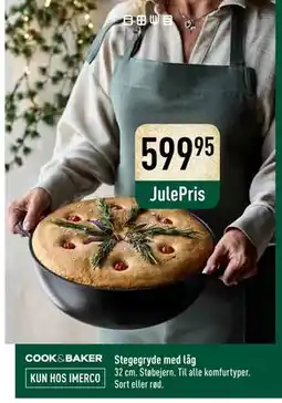 Imerco Stegegryde med låg, DKK 599.95 tilbud