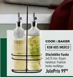 Imerco Olie/eddike flaske, DKK 99.95 tilbud