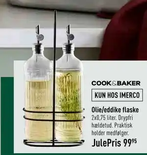 Olie/eddike flaske, DKK 99.95