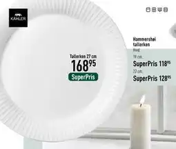 Imerco Hammershøi tallerken, DKK 168.95 tilbud