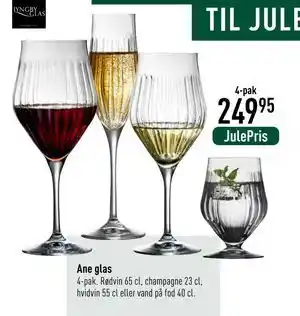 Imerco Ane glas, DKK 249.95 tilbud