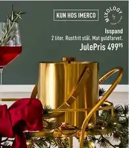 Imerco Isspand, DKK 499.95 tilbud