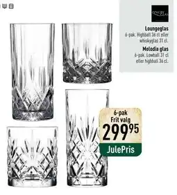 Imerco Melodia glas, DKK 299.95 tilbud