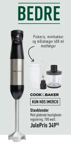 Imerco Stavblender, DKK 349.95 tilbud