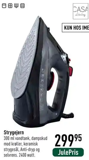 Imerco Strygejern, DKK 299.95 tilbud