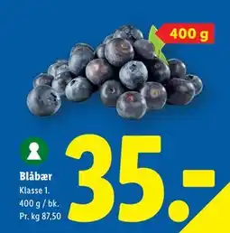Lidl Blåbær, DKK 35 tilbud