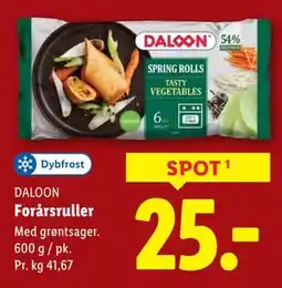 Lidl Forårsruller, DKK 25 tilbud