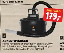 jem & fix ASKESTØVSUGER, DKK 179 tilbud