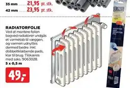 jem & fix RADIATORFOLIE, DKK 49 tilbud