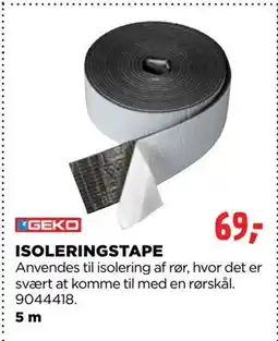 jem & fix ISOLERINGSTAPE, DKK 69 tilbud