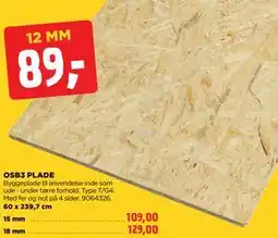 jem & fix OSB3 PLADE tilbud